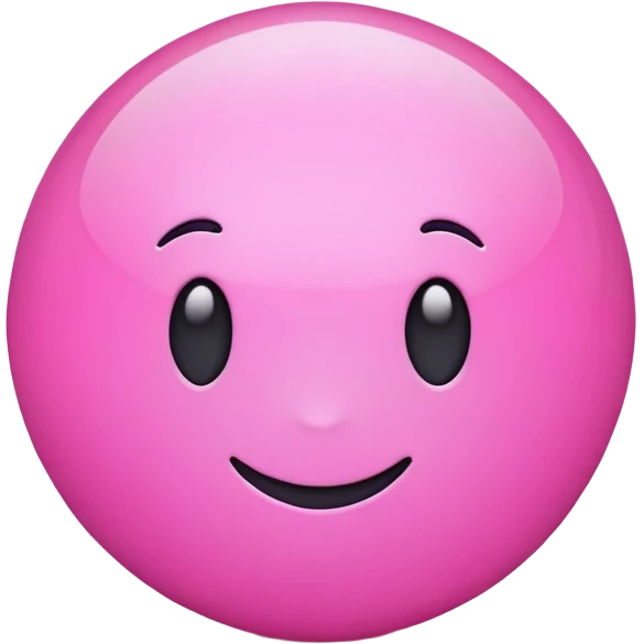 Pink emoji