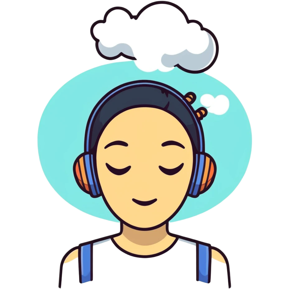 a woman with steam coming out of her ears emoji