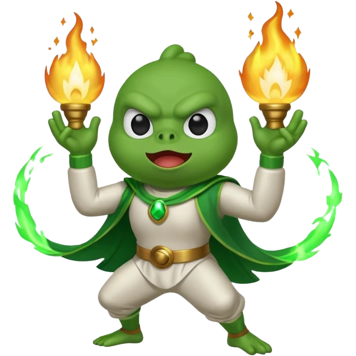 pepe genki dama emoji