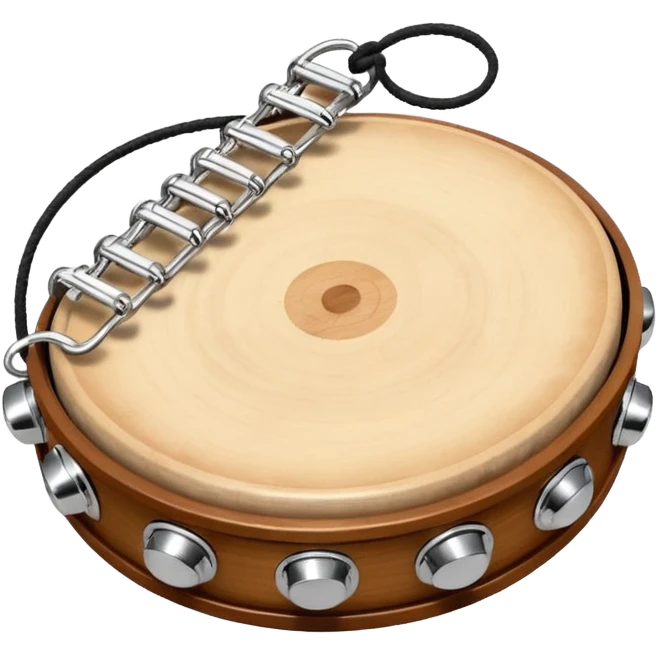 Tambourine emoji