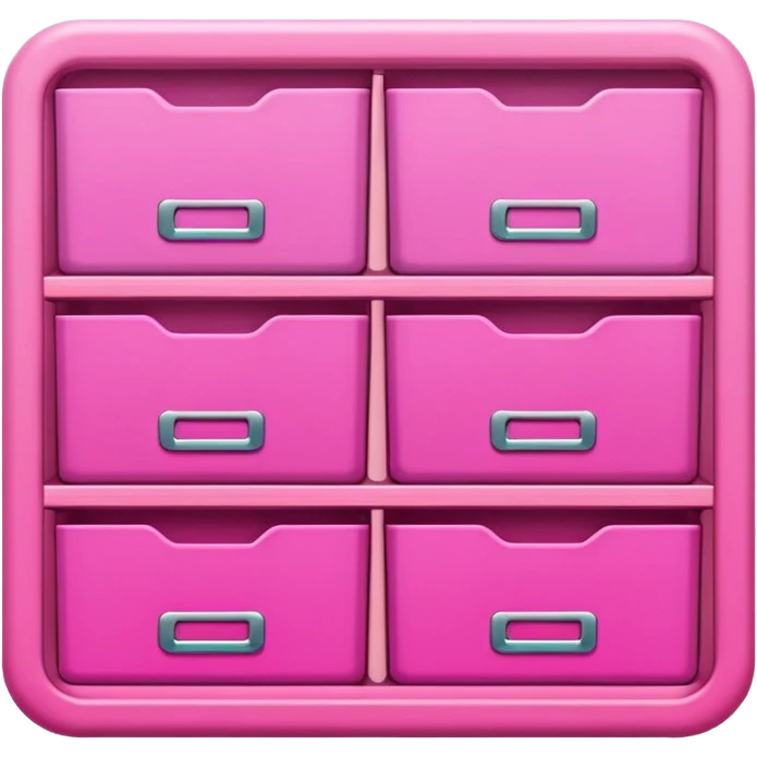 pink app drawer  emoji