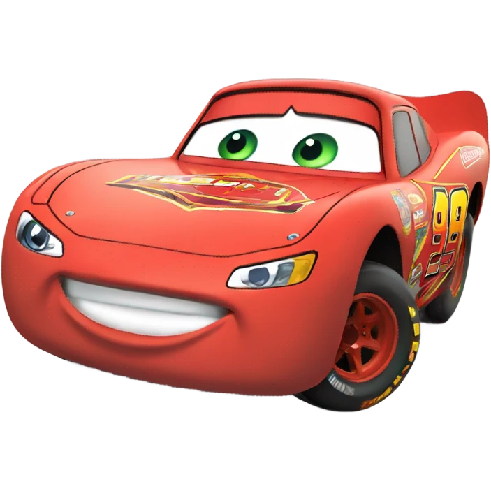 Lightning McQueen Canadian  emoji