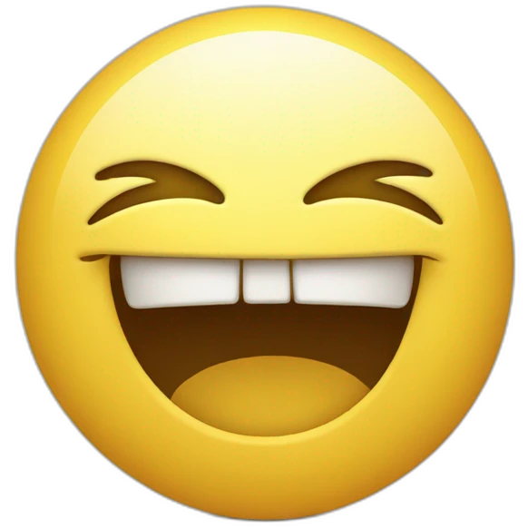 Smiley qui ne sait pas emoji