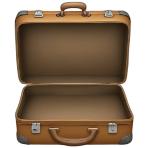 Avion valise emoji