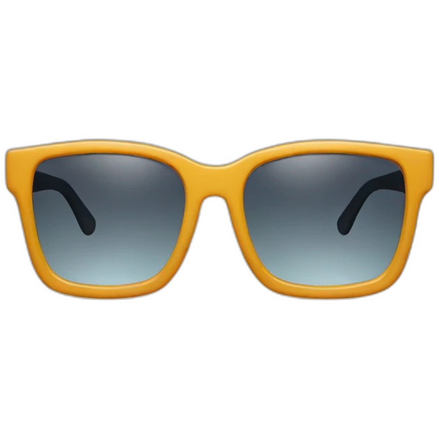 3D glasses emoji