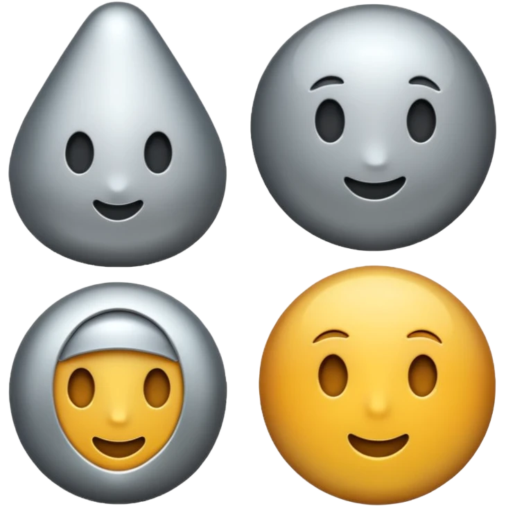 Make them silver emoji