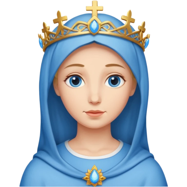 Image of the Mother of God emoji