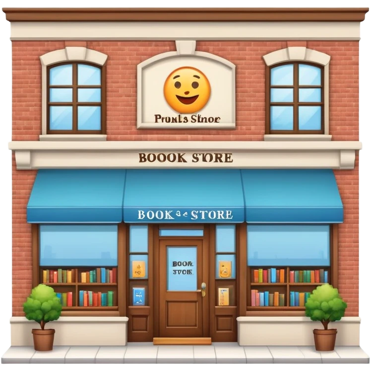 book store exterior emoji