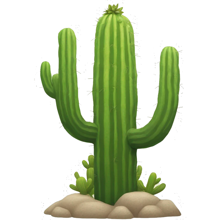 Saguaro cactus emoji