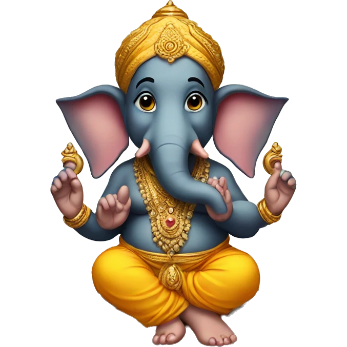 Lord Ganesha emoji emoji