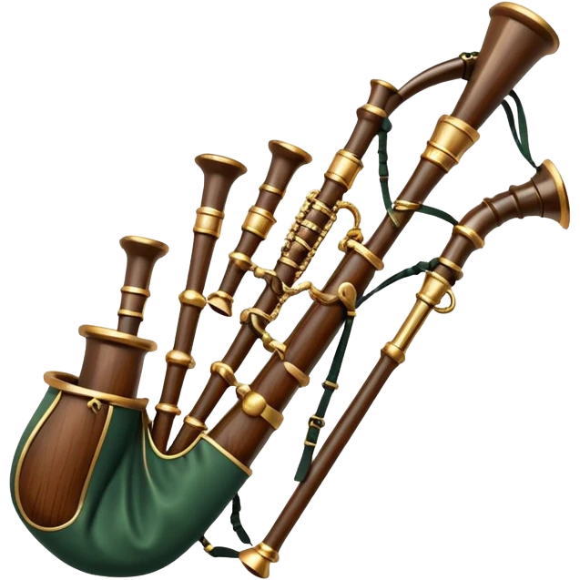 Scottish bagpipes emoji