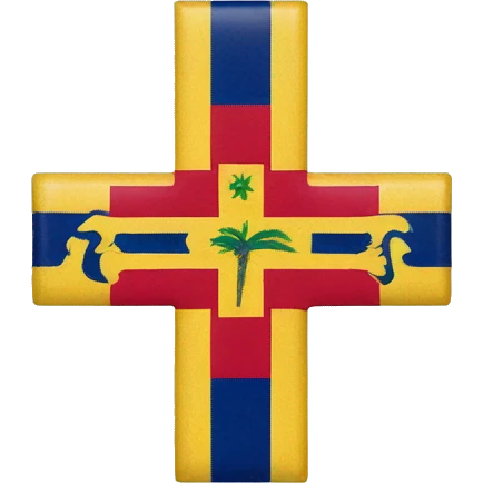 Bandera cruz de bonaire  emoji