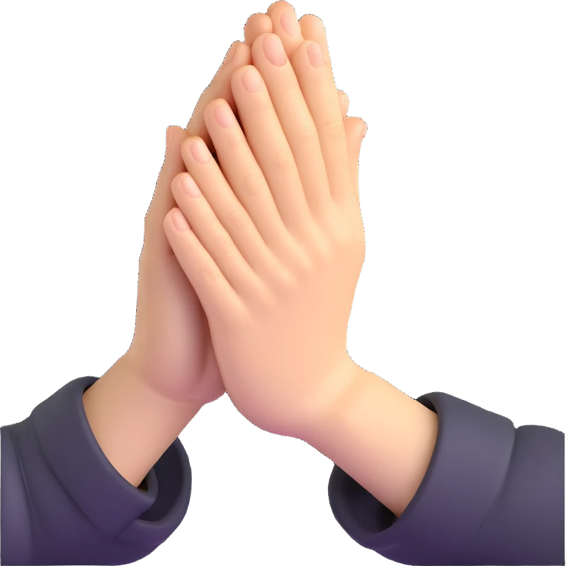 praying hands emoji