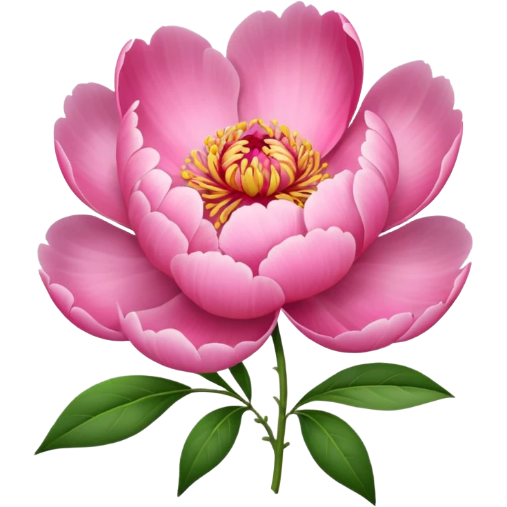 Pink flower  emoji