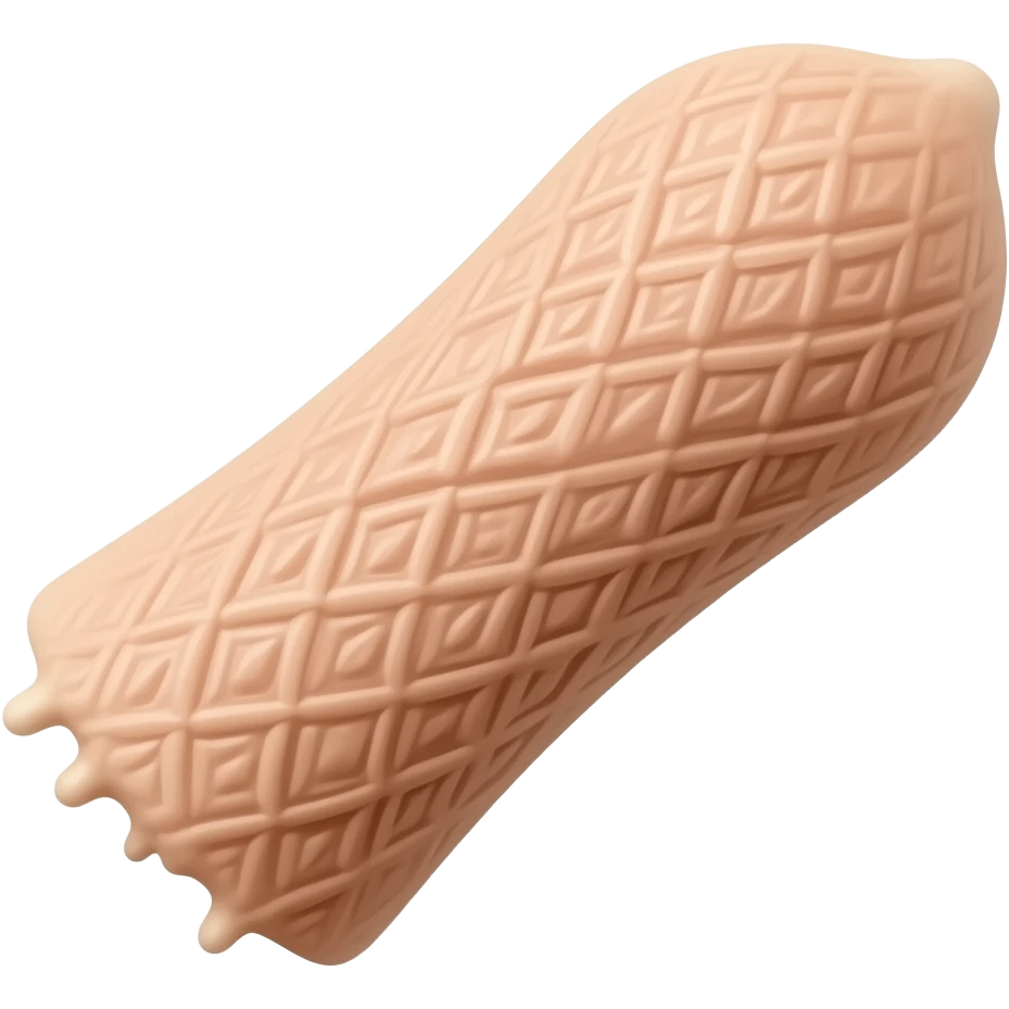 A realistic dildo, veiny emoji