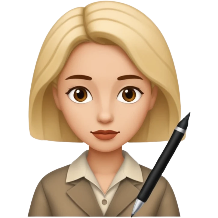 female poet emoji