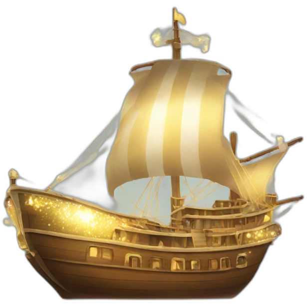 sparkle ship emoji