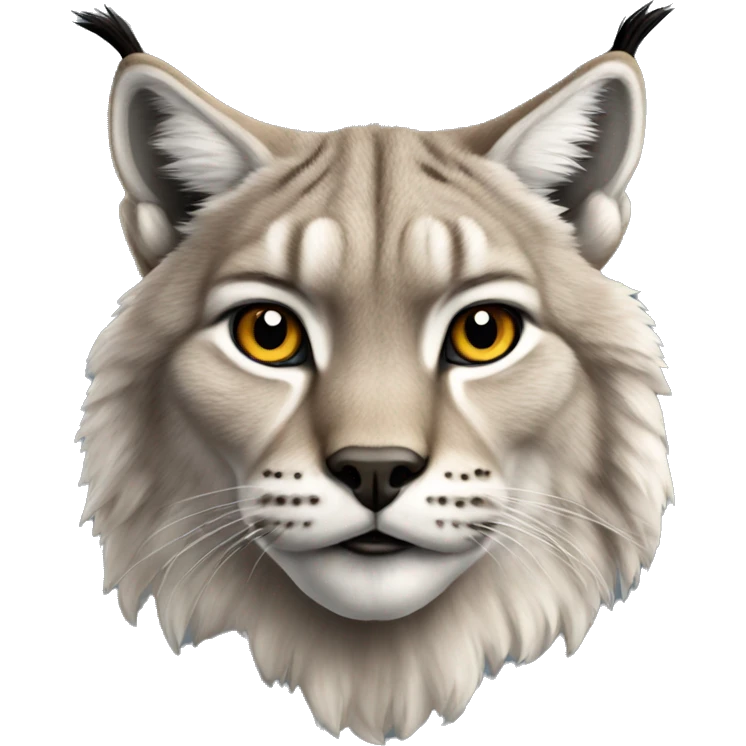Canadian-lynx full-body emoji