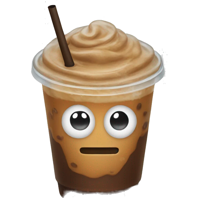 swing iced coffee emoji
