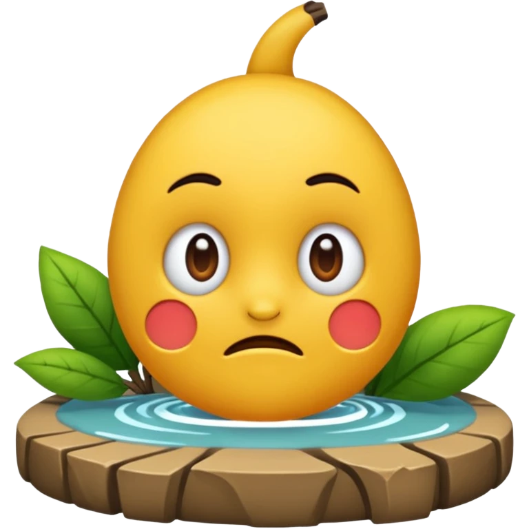 Hyperrealistic up-close emoji of a dido going inside a woman butthole with her moaning. emoji