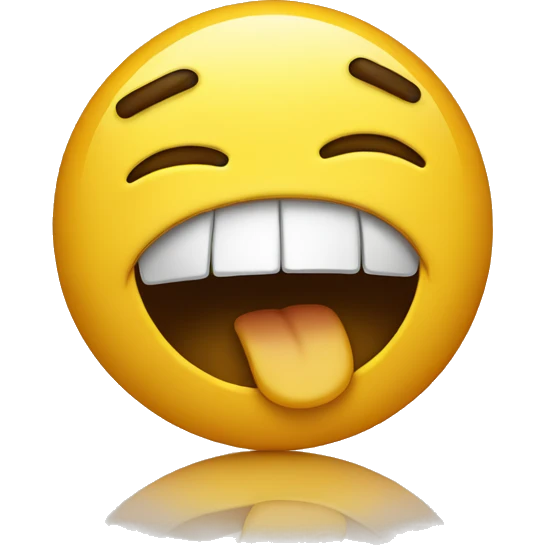 Dancing emoji with crying face emoji
