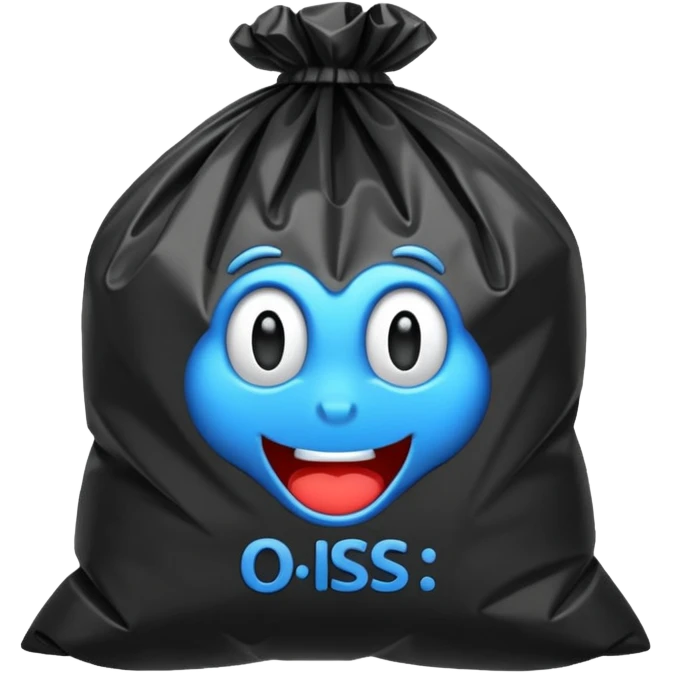 rubbish bag emoji