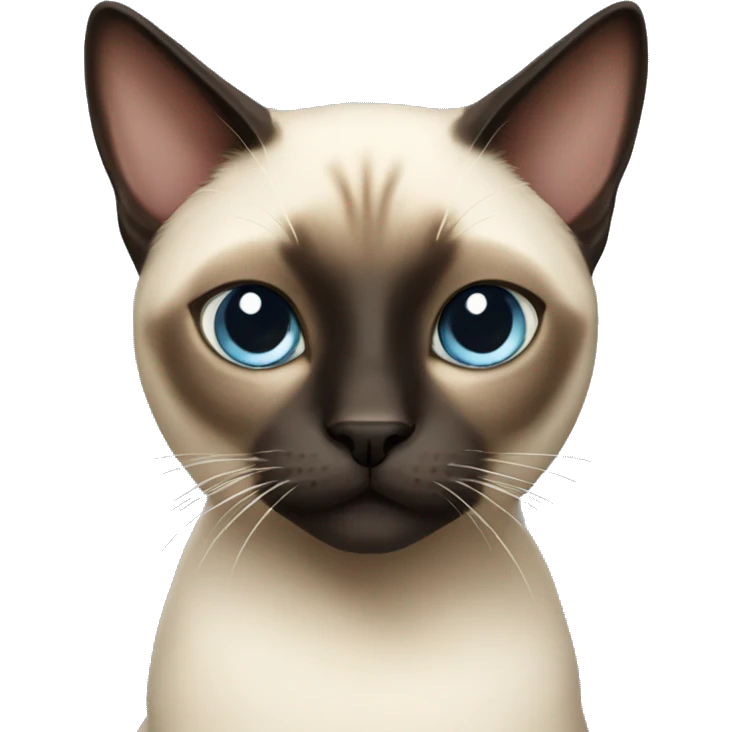 Siamese cat emoji