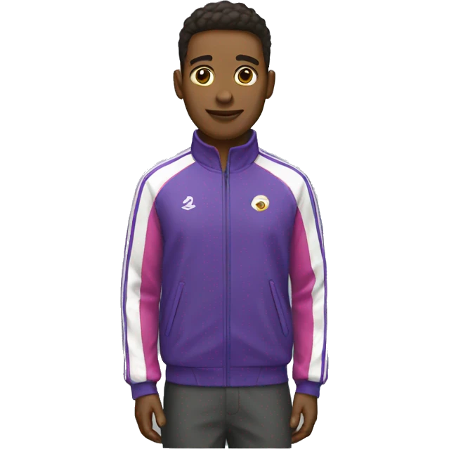 sports track jacket emoji