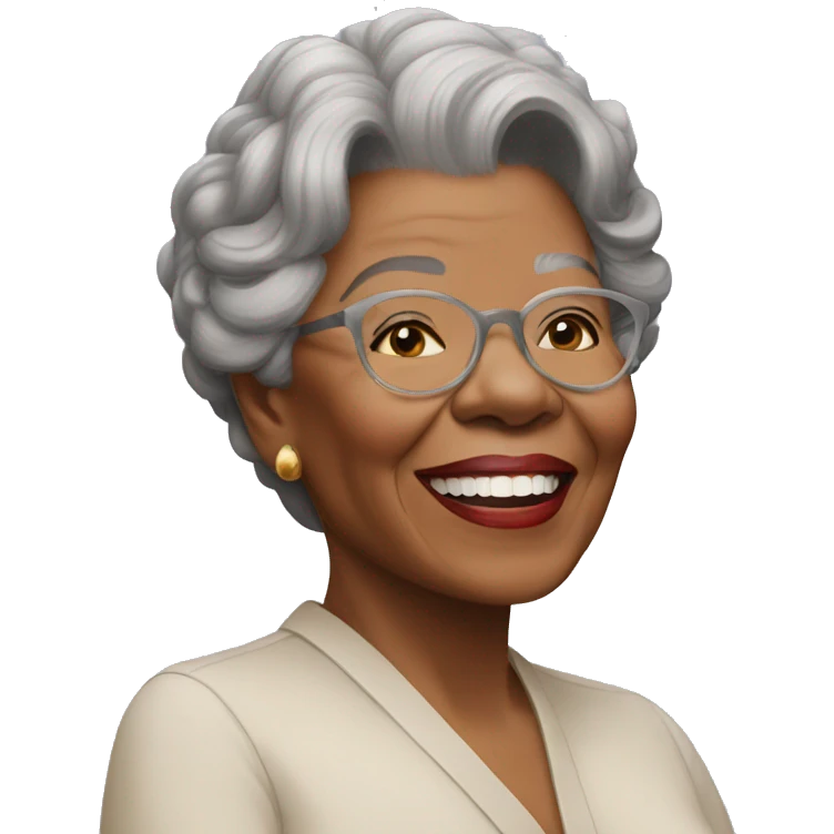 Maya Angelou emoji