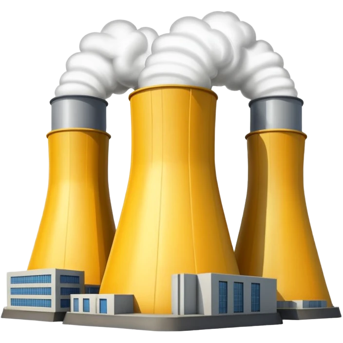 Nuclear power plants emoji