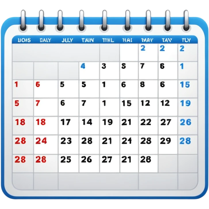calendar emoji