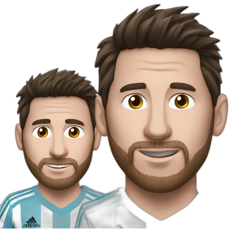 messi argentina emoji