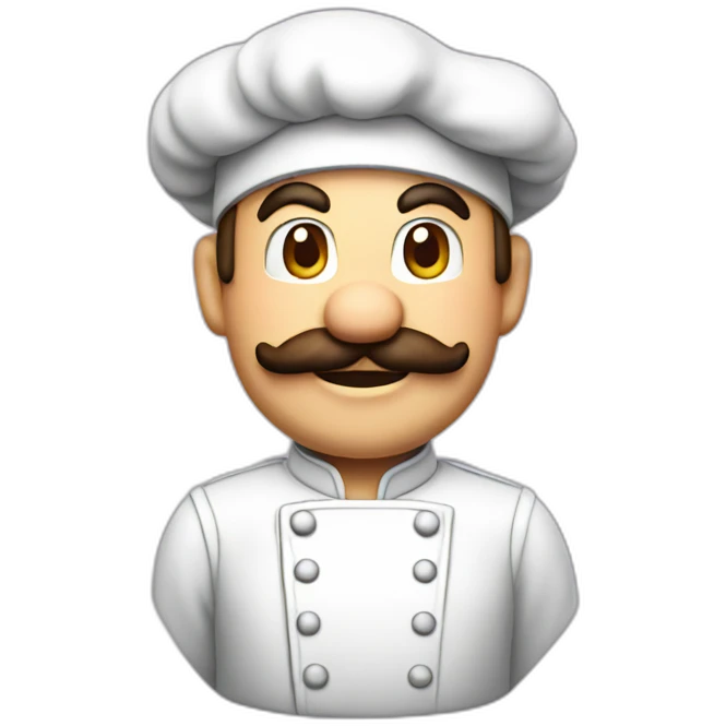 Mario chef emoji