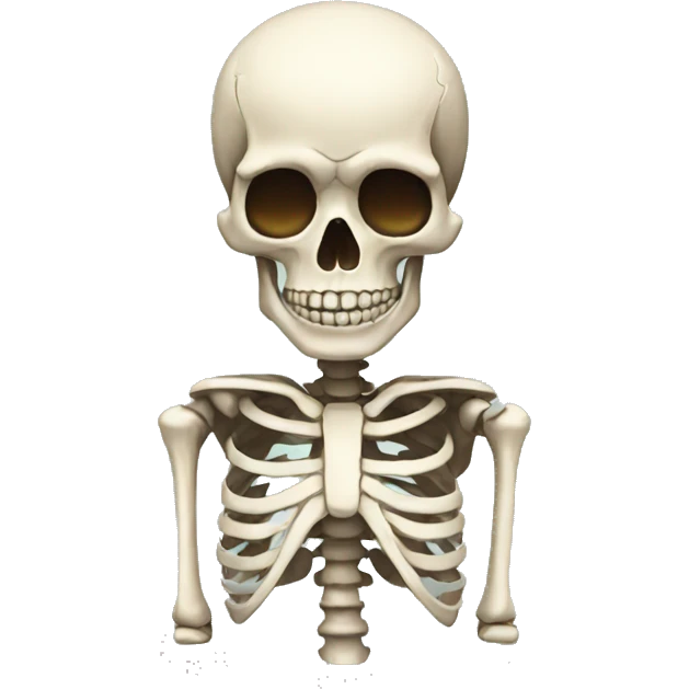 skeleton emoji