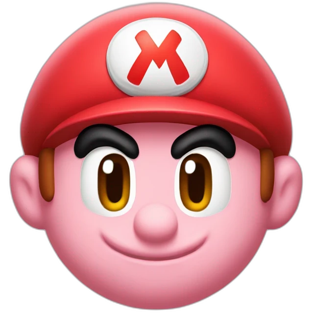 Kirby mario emoji