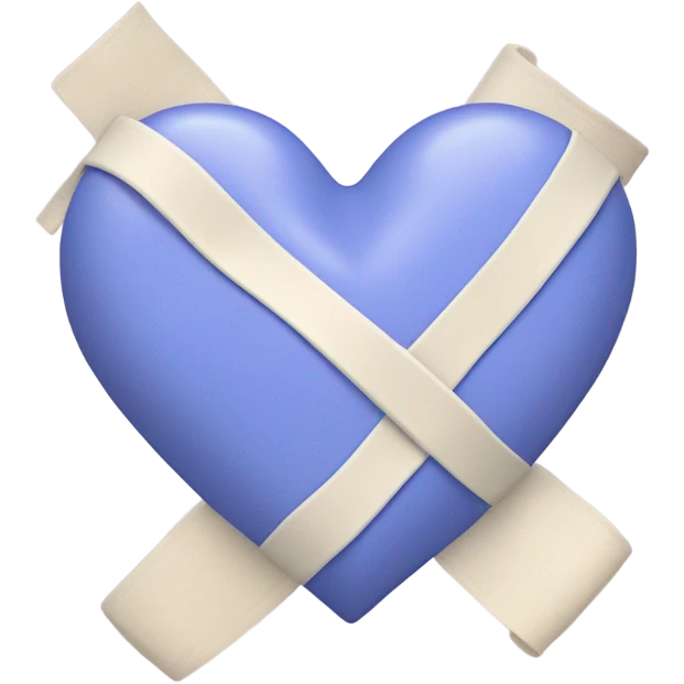 Recolor this ❤️‍🩹 emoji  Periwinkle color  emoji