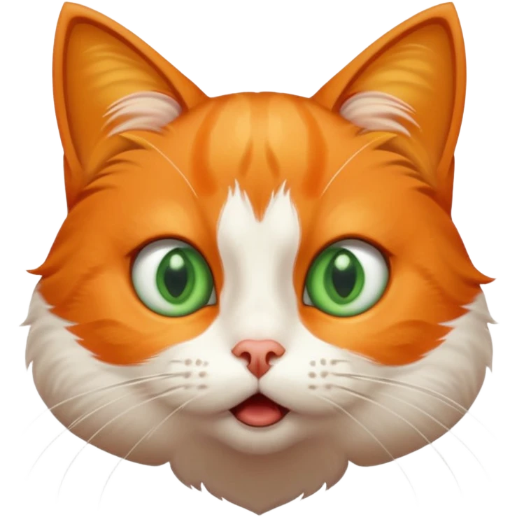 Un chat choqué emoji