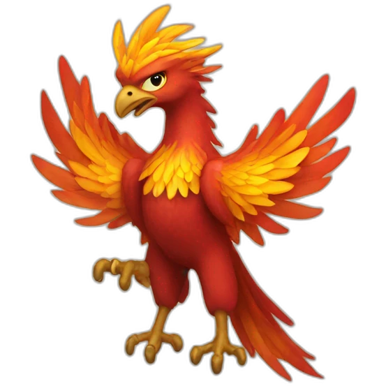 Phoenix king emoji