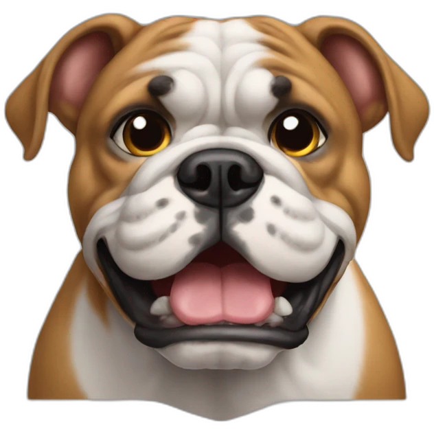 bulldog emoji