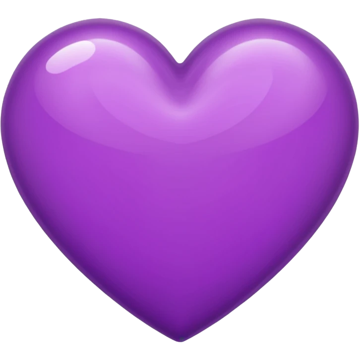 purple heart emoji emoji