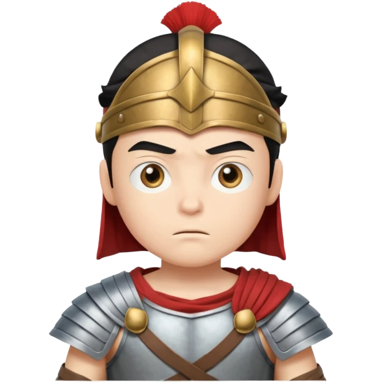 Nobita, wearing gladiator cloth emoji