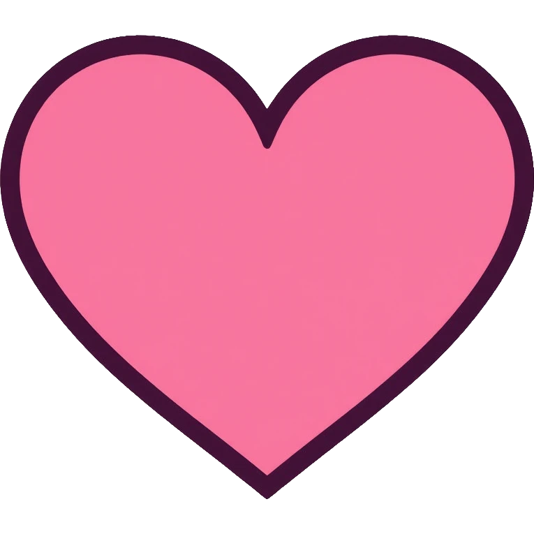 volunteer symbol in pink color emoji