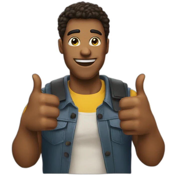 they-alive-thumbs-up emoji