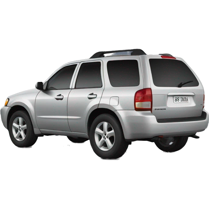mazda tribute 2001 red side emoji