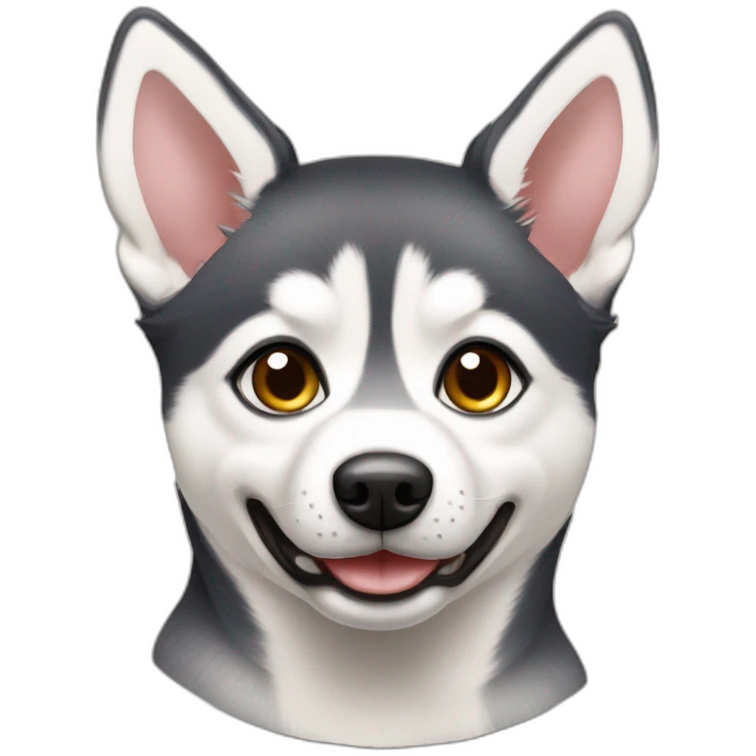 Alaskan Klee Kai Dog emoji