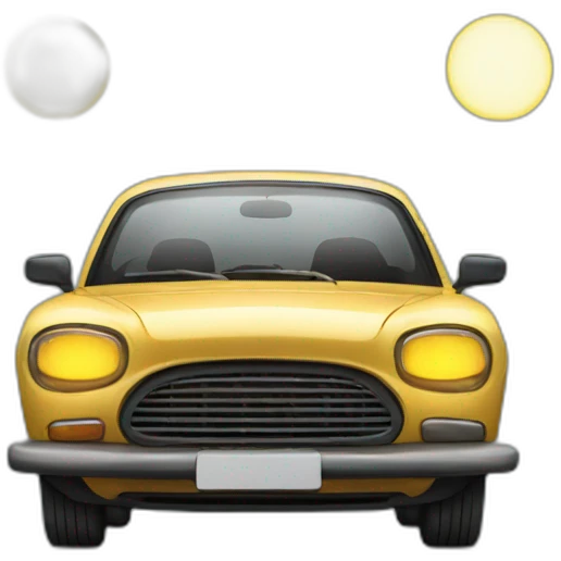 car lights emoji