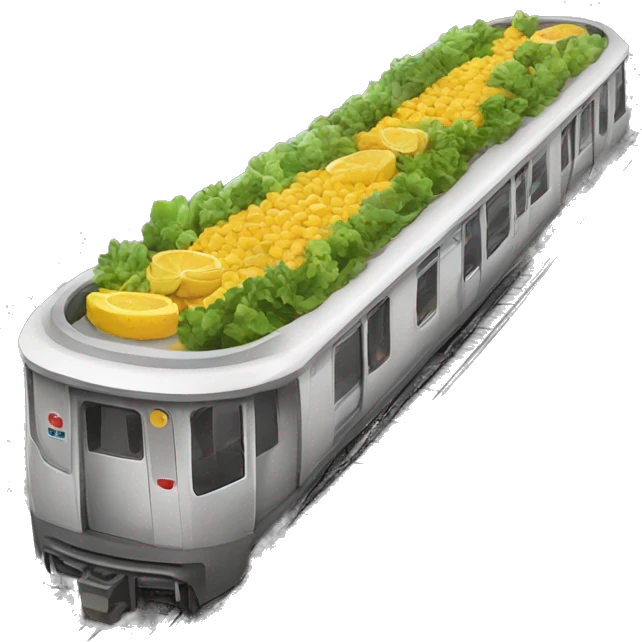 wagon subway of Paris line 14 emoji