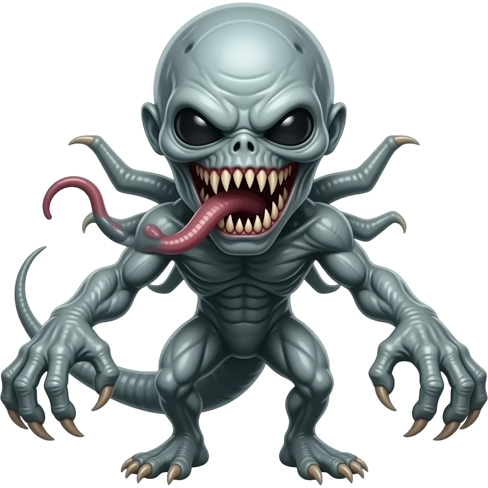 Stranger things  demogorgan emoji