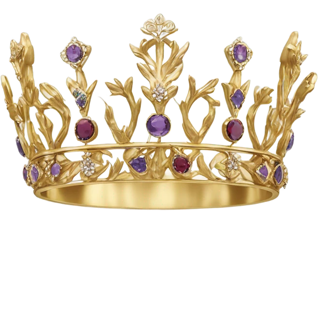 Laurier crown emoji