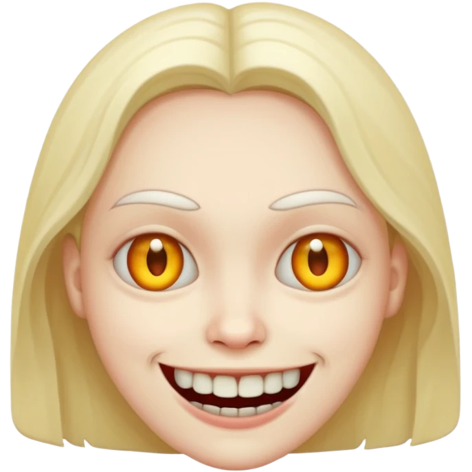 خنده ی خیلی ترس ناک emoji